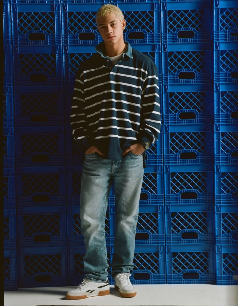 American Eagle  AE EasyFlex Slim Straight Jean for Men | Best Price UAE